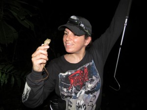 Melissa Coakley Snake Hunting Chick